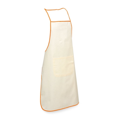 CHILLI 100% COTTON APRON in Orange