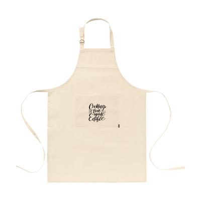 COCINA GRS RECYCLED COTTON (160 G & M²) APRON in Naturel