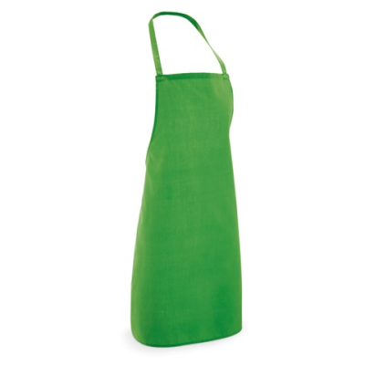 CURRY APRON in Cotton & Polyester (180 G & M²) in Pale Green