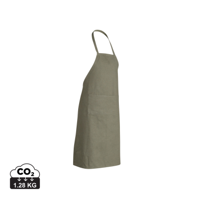 IMPACT AWARE™ RECYCLED COTTON APRON 180GR in Green