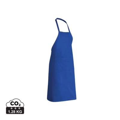 IMPACT AWARE™ RECYCLED COTTON APRON 180GR in Royal Blue