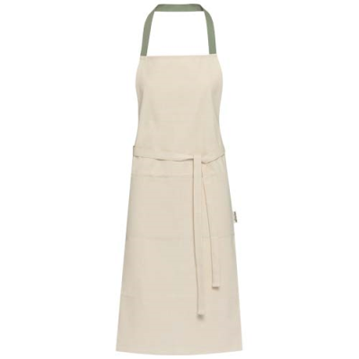 NIA 200 G & M² RECYCLED COTTON APRON in Heather Green