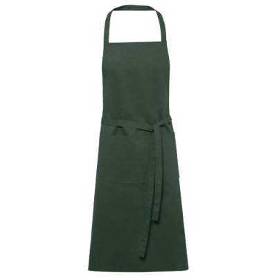 ORISSA 200 G & M² ORGANIC COTTON APRON in Forest Green