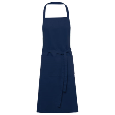 ORISSA 200 G & M² ORGANIC COTTON APRON in Navy