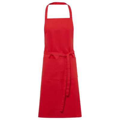 ORISSA 200 G & M² ORGANIC COTTON APRON in Red