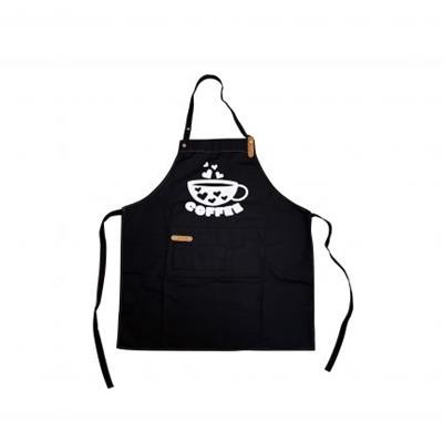 Poly-Cotton Canvas Full Bib Apron With Neck Strap