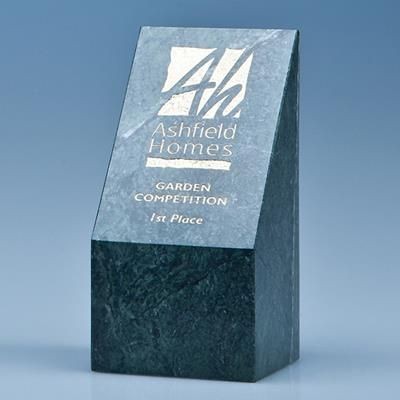 15CM GREEN MARBLE SLOPE AWARD