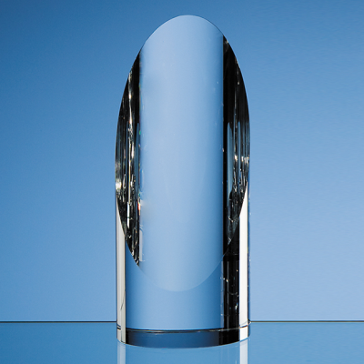 16,5CM OPTICAL CRYSTAL CYLINDER AWARD