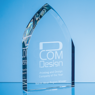 20CM OPTICAL CRYSTAL ARCH AWARD