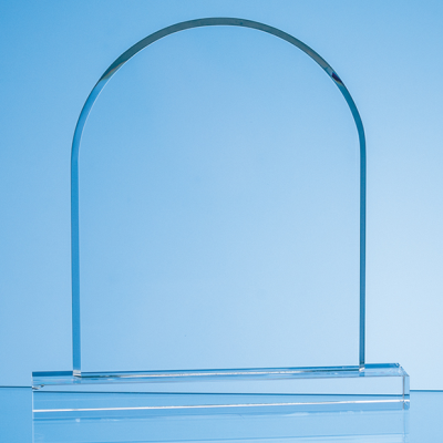 22CM OPTICAL CRYSTAL MOUNTED ARCH AWARD