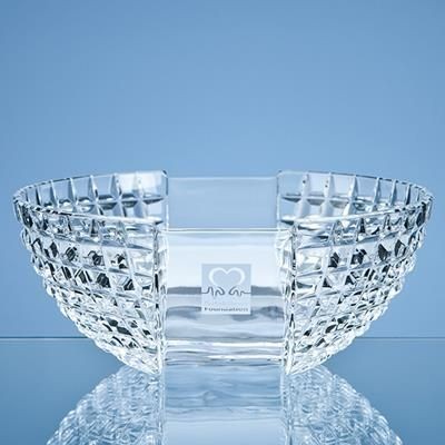 23CM MARIO CIONI LEAD CRYSTAL LUXE BOWL; PRESENTATION BOX: PB60