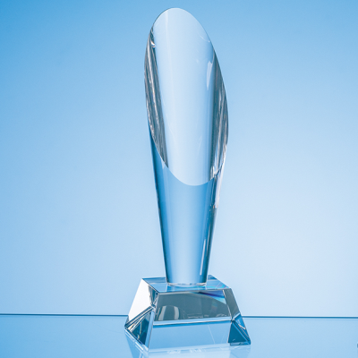 24CM OPTICAL CRYSTAL ENCORE COLUMN AWARD