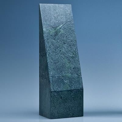 25CM GREEN MARBLE SLOPE AWARD