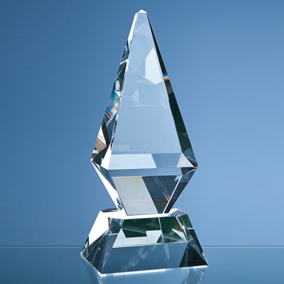 30,5CM OPTICAL CRYSTAL GLACIER AWARD