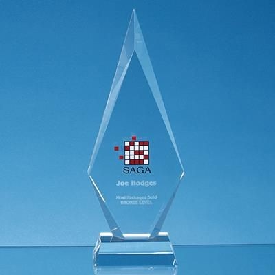 30CM OPTICAL CRYSTAL KOVEL PEAK AWARD