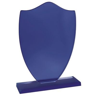 BLUE GLASS TROPHY AWARD