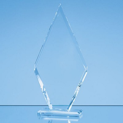 CLEAR TRANSPARENT GLASS LE DIAMOND AWARD in a Gift Box