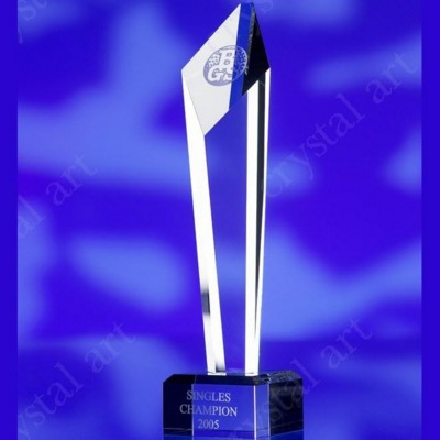 DIAMOND TOP GLASS AWARD TROPHY