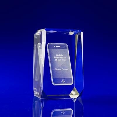 ELECTRONICS THEMED GIFT IDEAS & AWARDS in Crystal Glass