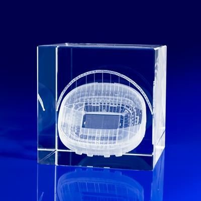 FOOTBALL CRYSTAL GLASS TROPHY GIFT IDEA