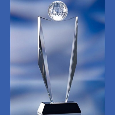 GOLF GLASS AWARD TROPHY