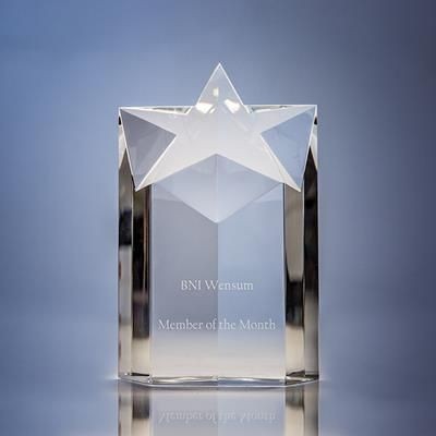 STAR TOWER OPTICAL CRYSTAL AWARD