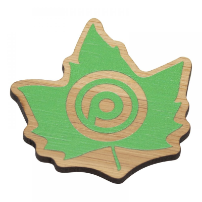 BAMBOO BADGE (UK MADE: BESPOKE 70MM)