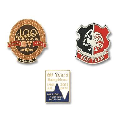 HARD ENAMEL BADGE 15MM