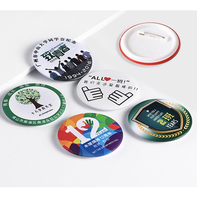 ROUND BUTTON BADGE 25MM, 32MM, 37MM, 44MM, 50MM, 75MM