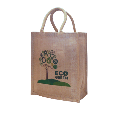 100% NATURAL JUTE SUSTAINABLE EXHIBTION BAG