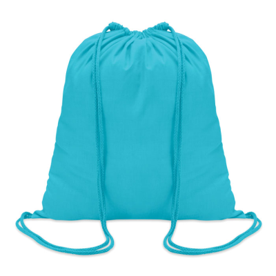 100GR & M² COTTON DRAWSTRING BAG in Blue