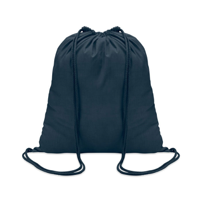 100GR & M² COTTON DRAWSTRING BAG in Blue