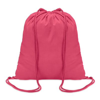 100GR & M² COTTON DRAWSTRING BAG in Pink