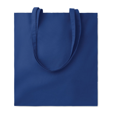 140 GR & M² COTTON SHOPPER TOTE BAG in Blue