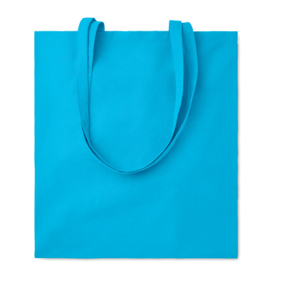 140 GR & M² COTTON SHOPPER TOTE BAG in Blue