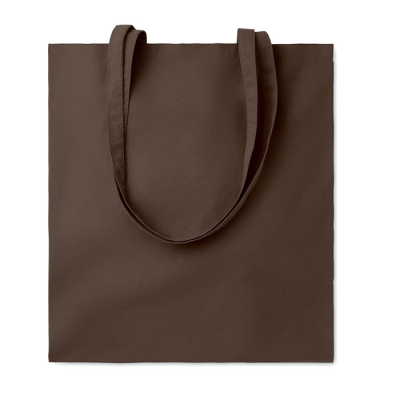 140 GR & M² COTTON SHOPPER TOTE BAG in Brown