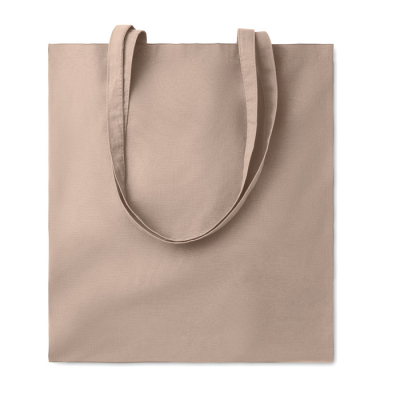 140 GR & M² COTTON SHOPPER TOTE BAG in Brown