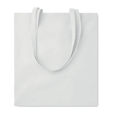 140 GR & M² COTTON SHOPPER TOTE BAG in White