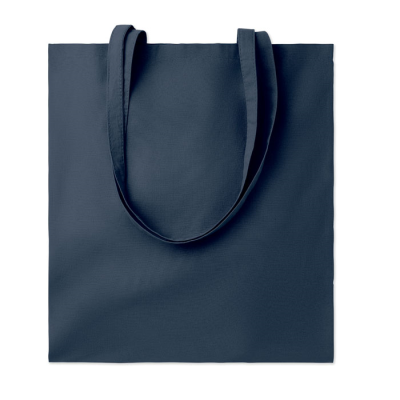 140 GR_&_M² COTTON SHOPPER TOTE BAG in Blue