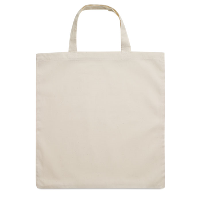 140GR & M² COTTON SHOPPER TOTE BAG in Brown