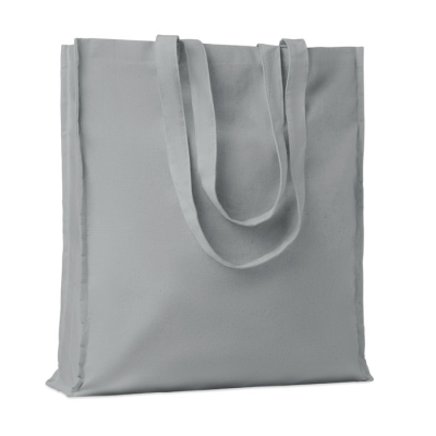 140GR & M² COTTON SHOPPER TOTE BAG in Grey