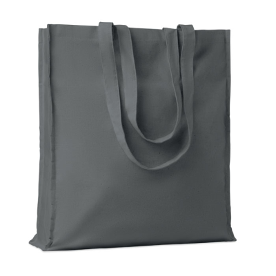 140GR & M² COTTON SHOPPER TOTE BAG in Grey