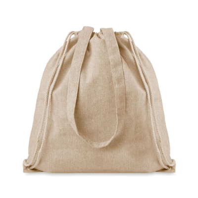 140GR & M² RECYCLED FABRIC BAG in Brown