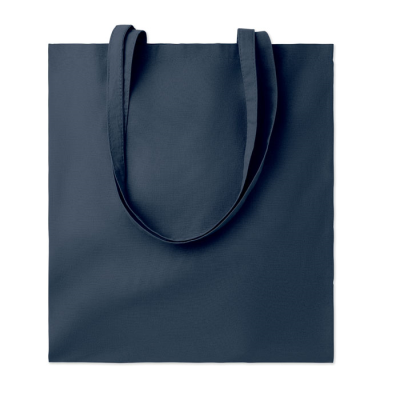 180GR & M² COTTON SHOPPER TOTE BAG in Blue