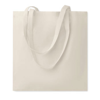 180GR & M² COTTON SHOPPER TOTE BAG in Brown