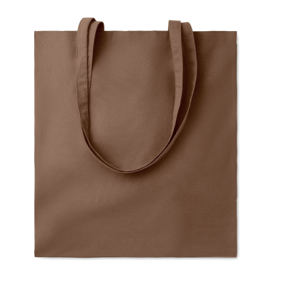 180GR & M² COTTON SHOPPER TOTE BAG in Brown