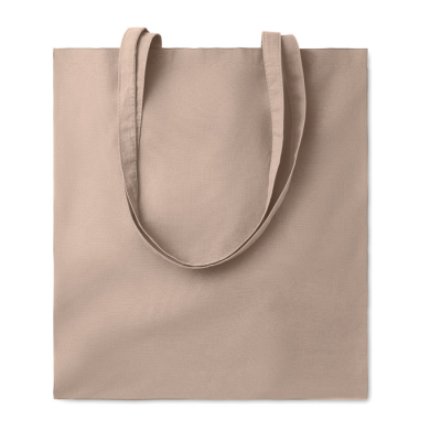 180GR & M² COTTON SHOPPER TOTE BAG in Brown