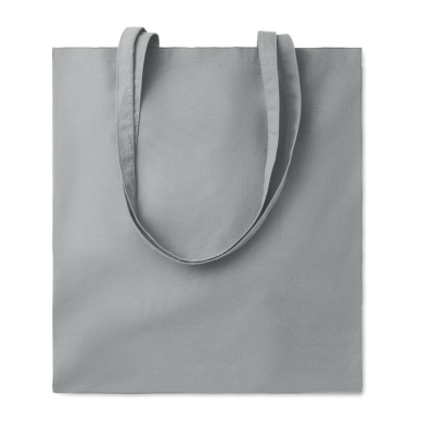 180GR & M² COTTON SHOPPER TOTE BAG in Grey