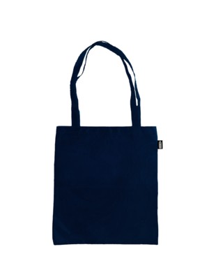 190T POLYESTER RPET SHOPPER in Navy