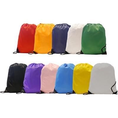 210D CHILDRENS RECYCLABLE BURTON POLYESTER GYMSACK DRAWSTRING BAG